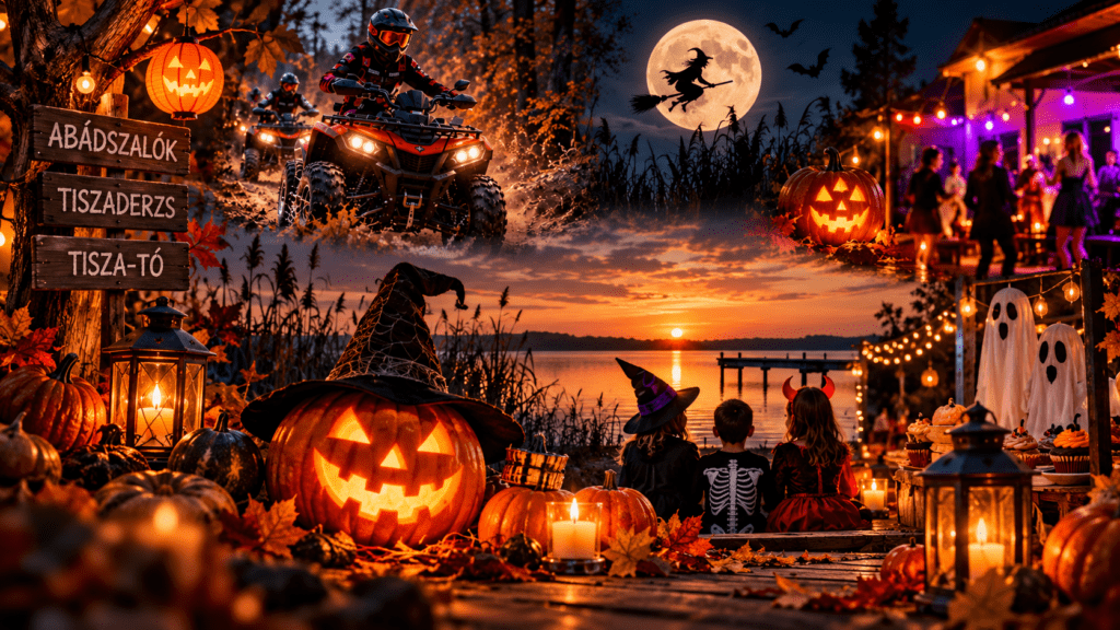 Boszorkányos bulik, zombi diszkó és rémisztő kalandok – 7 halloween-i program a Tisza-tónál